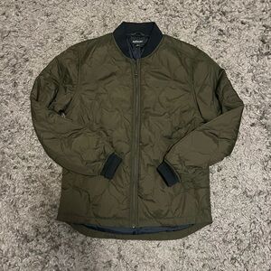Olive Green Bomber Jacket